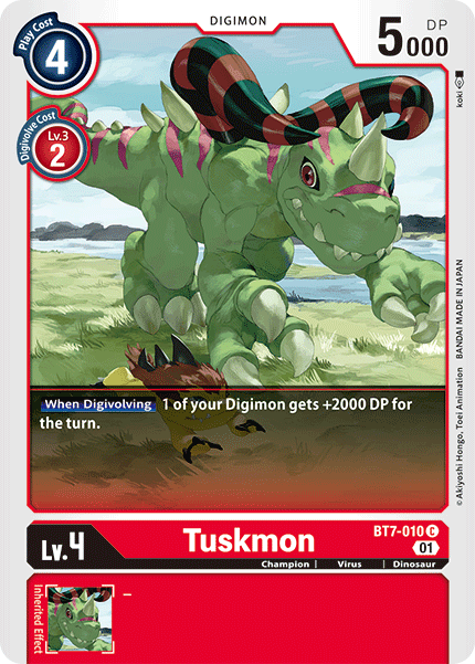 Tuskmon [BT7-010] [Next Adventure] | Event Horizon Hobbies CA