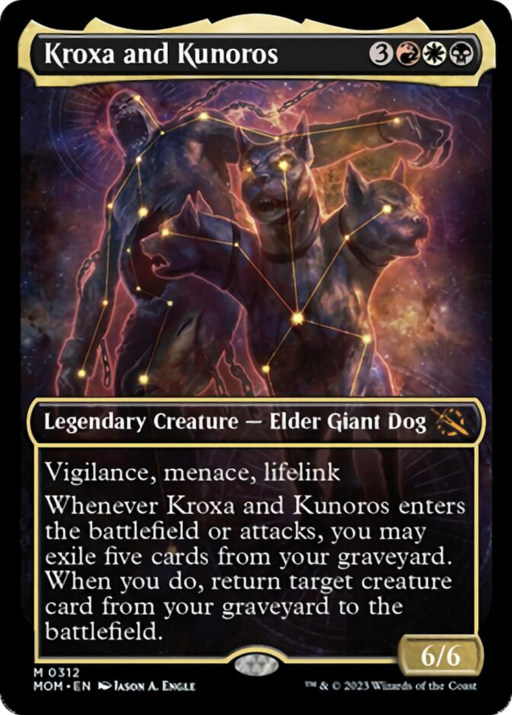 Kroxa and Kunoros (Showcase Planar Booster Fun) [March of the Machine] | Event Horizon Hobbies CA