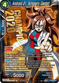 Android 21, Scholarly Gambit (P-202) [Promotion Cards] | Event Horizon Hobbies CA