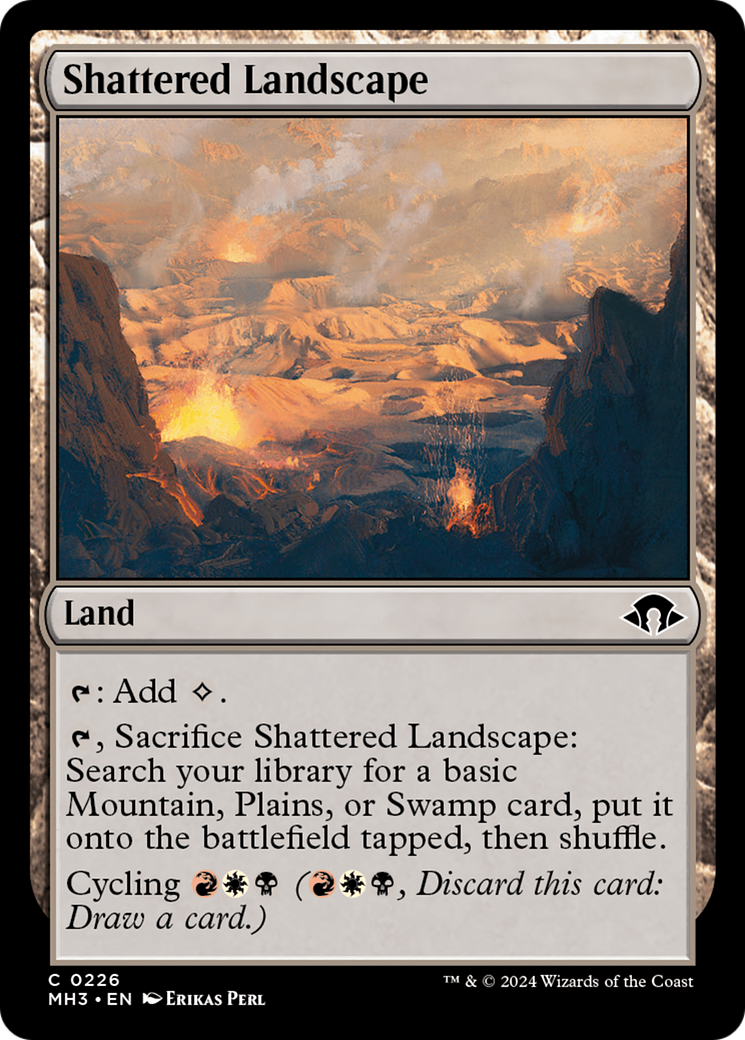 Shattered Landscape [Modern Horizons 3] | Event Horizon Hobbies CA