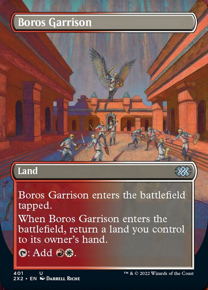 Boros Garrison (Borderless Alternate Art) [Double Masters 2022] | Event Horizon Hobbies CA