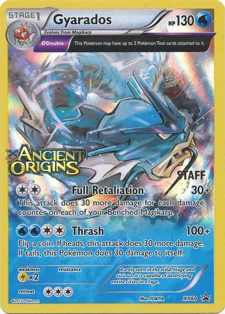 Gyarados (XY60) (Staff) [XY: Black Star Promos] | Event Horizon Hobbies CA