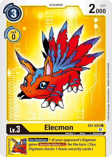 Elecmon [EX1-023] [Classic Collection] | Event Horizon Hobbies CA