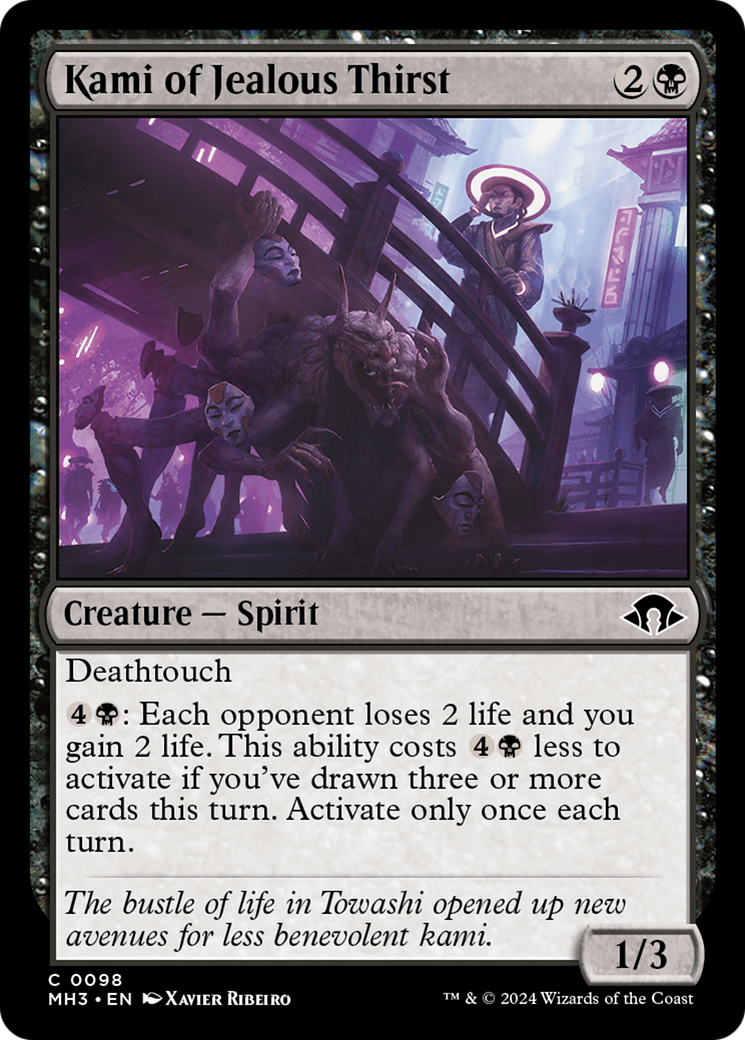 Kami of Jealous Thirst [Modern Horizons 3] | Event Horizon Hobbies CA