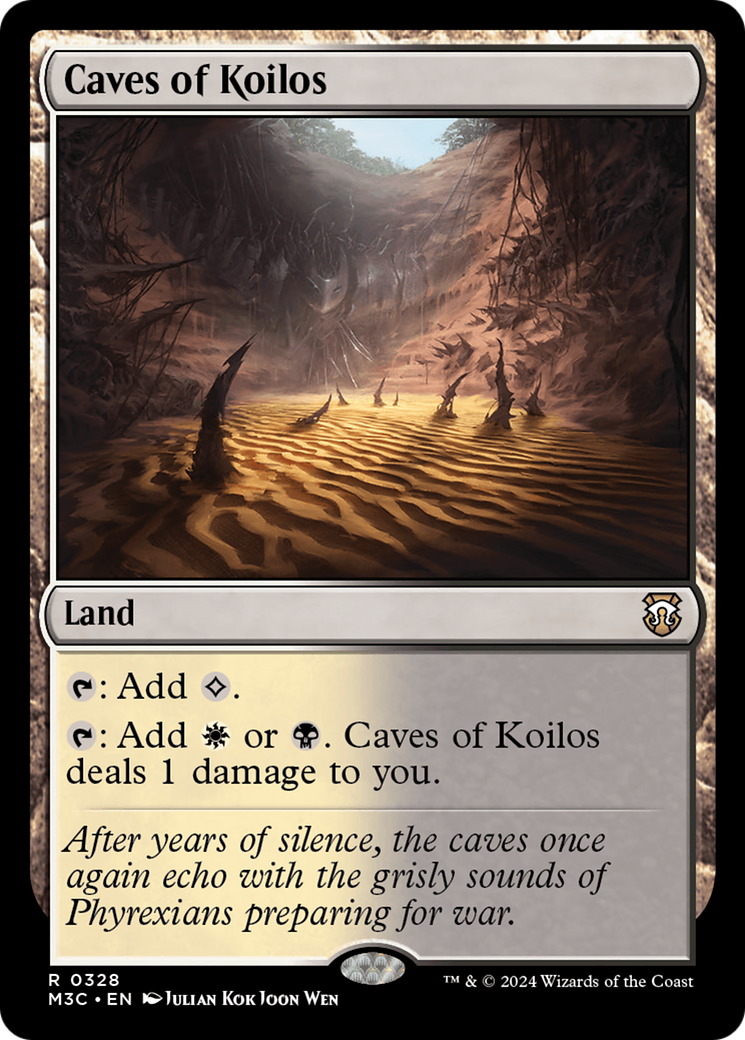 Caves of Koilos (Ripple Foil) [Modern Horizons 3 Commander] | Event Horizon Hobbies CA