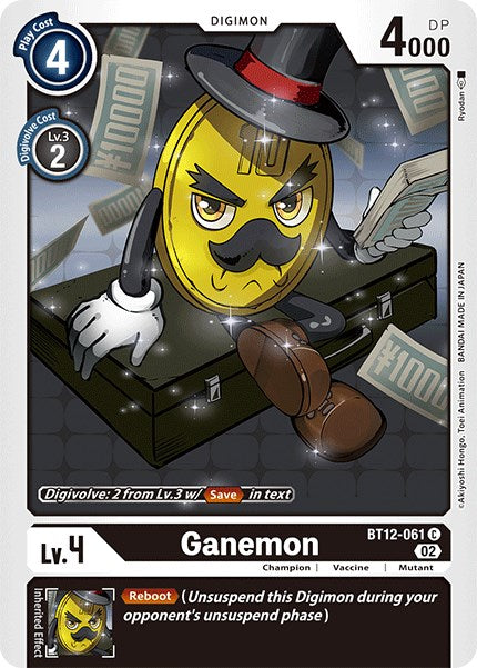 Ganemon [BT12-061] [Across Time] | Event Horizon Hobbies CA