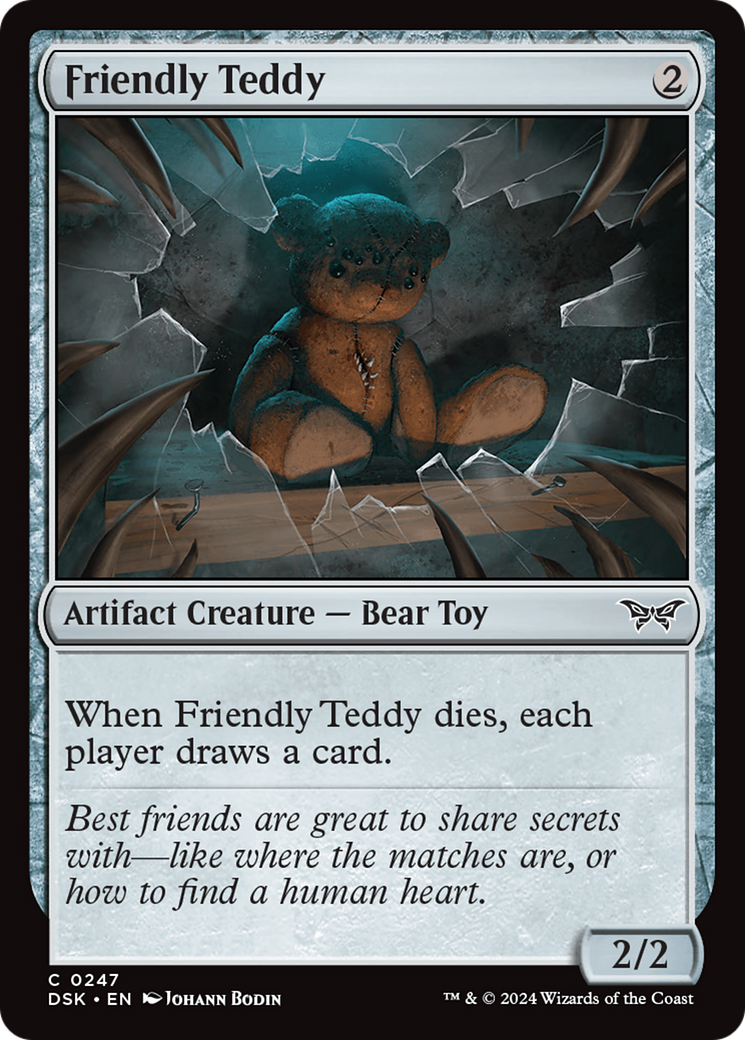 Friendly Teddy [Duskmourn: House of Horror] | Event Horizon Hobbies CA