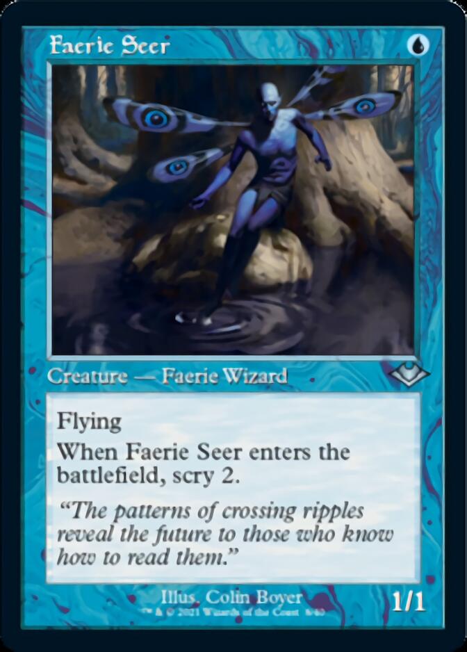 Faerie Seer (Retro Foil Etched) [Modern Horizons] | Event Horizon Hobbies CA