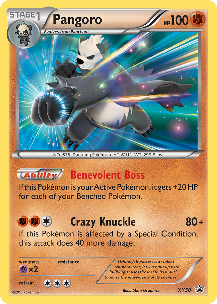 Pangoro (XY50) [XY: Black Star Promos] | Event Horizon Hobbies CA