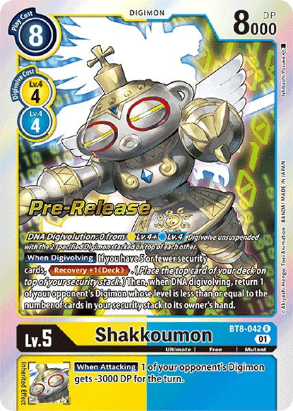 Shakkoumon [BT8-042] [New Awakening Pre-Release Cards] | Event Horizon Hobbies CA