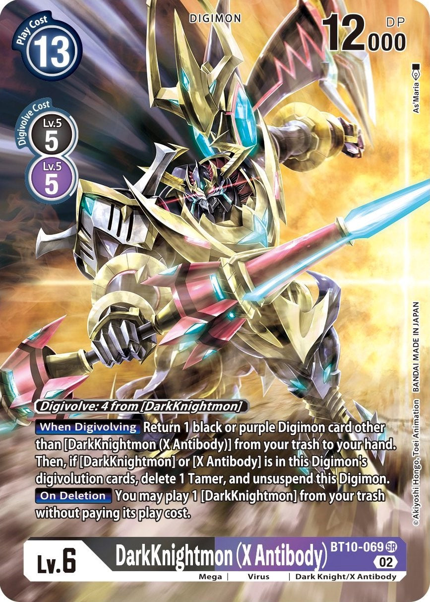 DarkKnightmon (X Antibody) [BT10-069] (Alternate Art) [Xros Encounter] | Event Horizon Hobbies CA