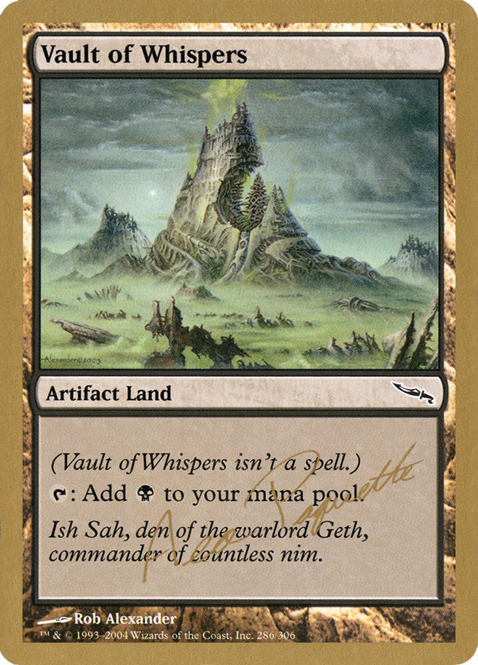 Vault of Whispers (Aeo Paquette) [World Championship Decks 2004] | Event Horizon Hobbies CA