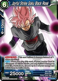 Joyful Strike Goku Black Rose (Foil Version) (P-015) [Promotion Cards] | Event Horizon Hobbies CA