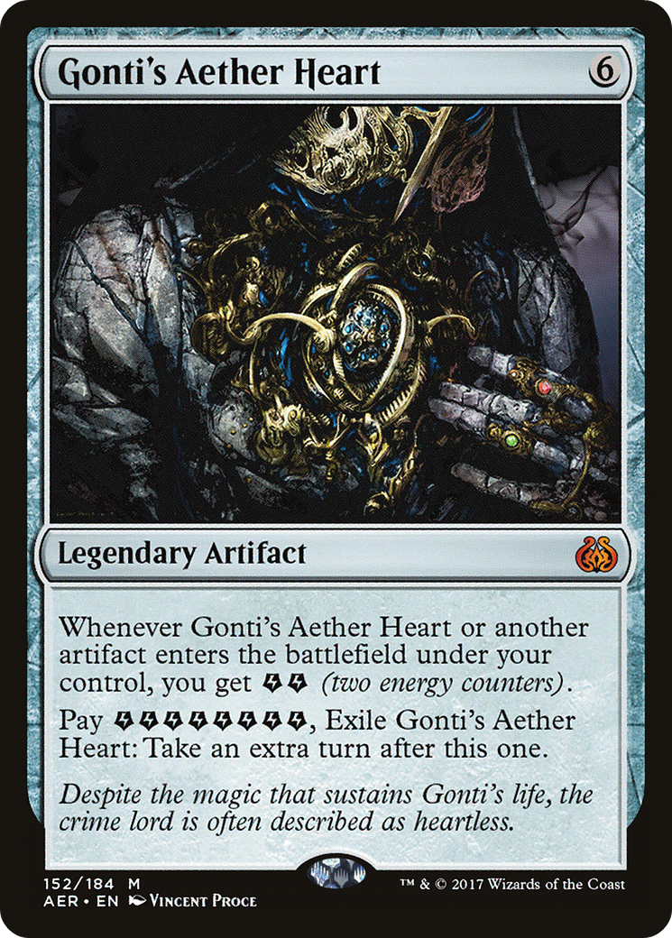 Gonti's Aether Heart (Ripple Foil) [Modern Horizons 3 Commander] | Event Horizon Hobbies CA