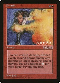 Fireball (Oversized) [Oversize Cards] | Event Horizon Hobbies CA