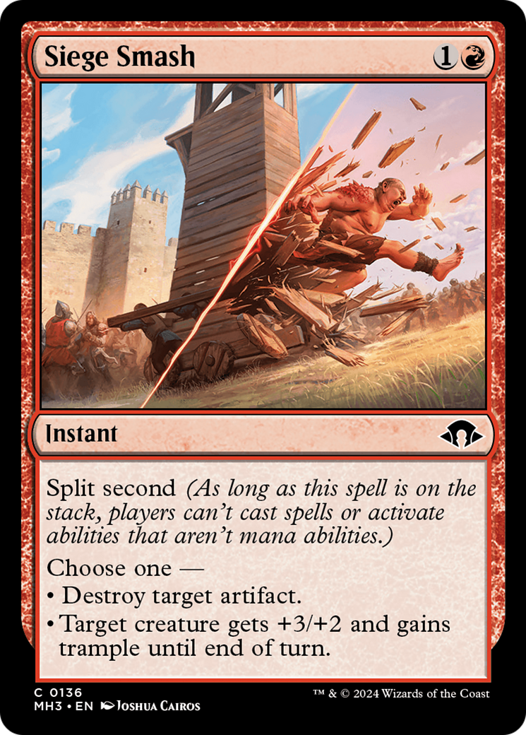 Siege Smash [Modern Horizons 3] | Event Horizon Hobbies CA