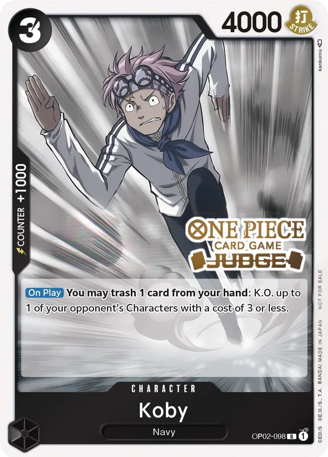 Koby (Judge) [One Piece Promotion Cards] | Event Horizon Hobbies CA