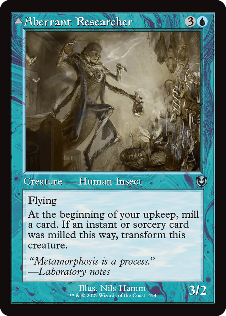 Aberrant Researcher // Perfected Form (Retro Frame) [Innistrad Remastered] | Event Horizon Hobbies CA