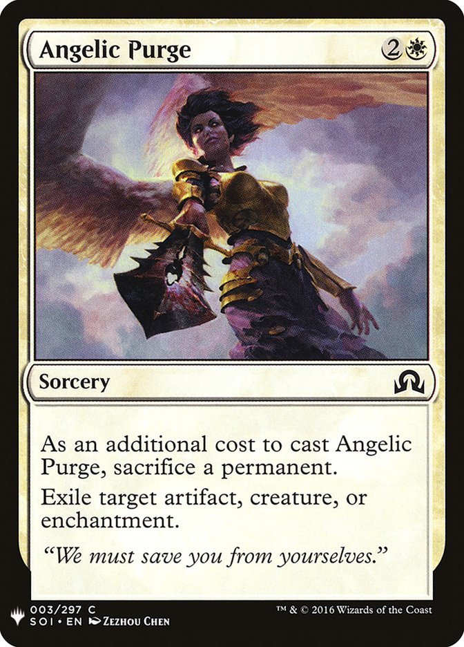 Angelic Purge [Mystery Booster] | Event Horizon Hobbies CA