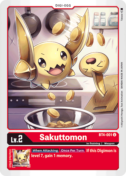 Sakuttomon [BT4-001] [Great Legend] | Event Horizon Hobbies CA