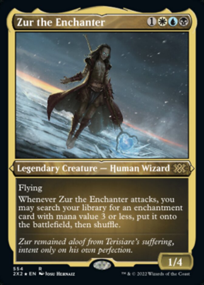 Zur the Enchanter (Foil Etched) [Double Masters 2022] | Event Horizon Hobbies CA