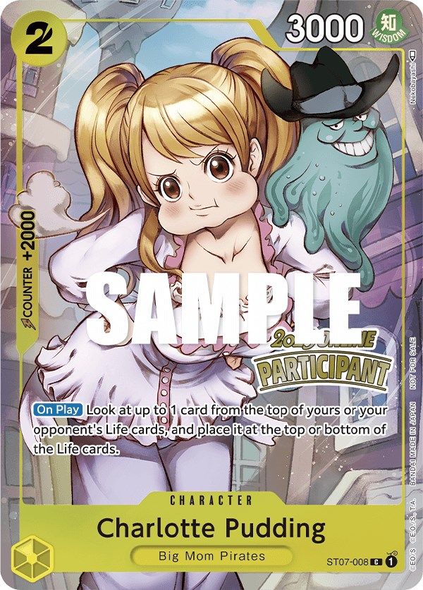 Charlotte Pudding (Online Regional 2023) [Participant] [One Piece Promotion Cards] | Event Horizon Hobbies CA