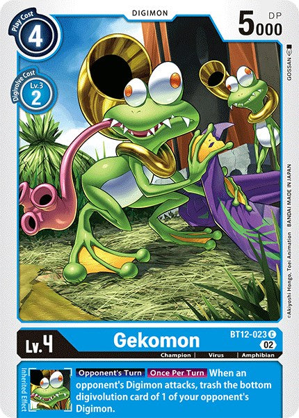 Gekomon [BT12-023] [Across Time] | Event Horizon Hobbies CA