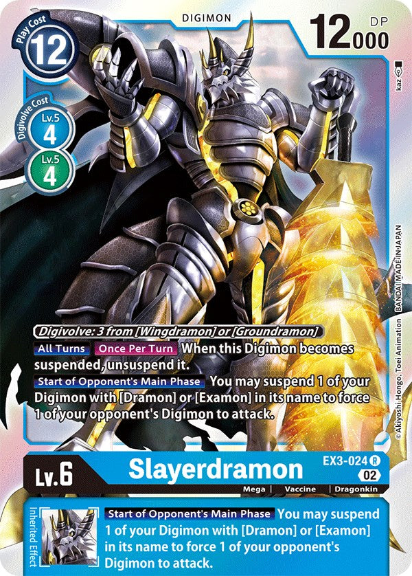 Slayerdramon [EX3-024] [Draconic Roar] | Event Horizon Hobbies CA