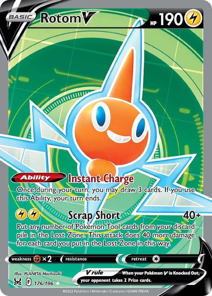 Rotom V (176/196) [Sword & Shield: Lost Origin] | Event Horizon Hobbies CA