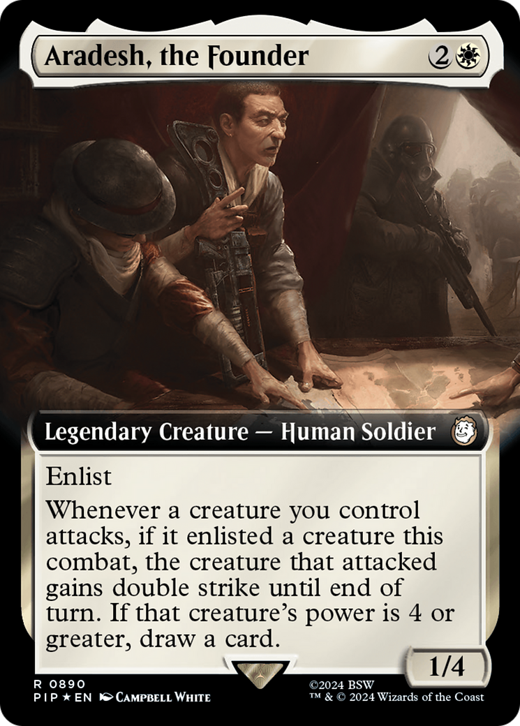 Aradesh, the Founder (Extended Art) (Surge Foil) [Fallout] | Event Horizon Hobbies CA