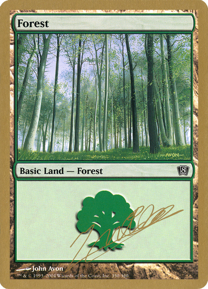 Forest (jn350) (Julien Nuijten) [World Championship Decks 2004] | Event Horizon Hobbies CA