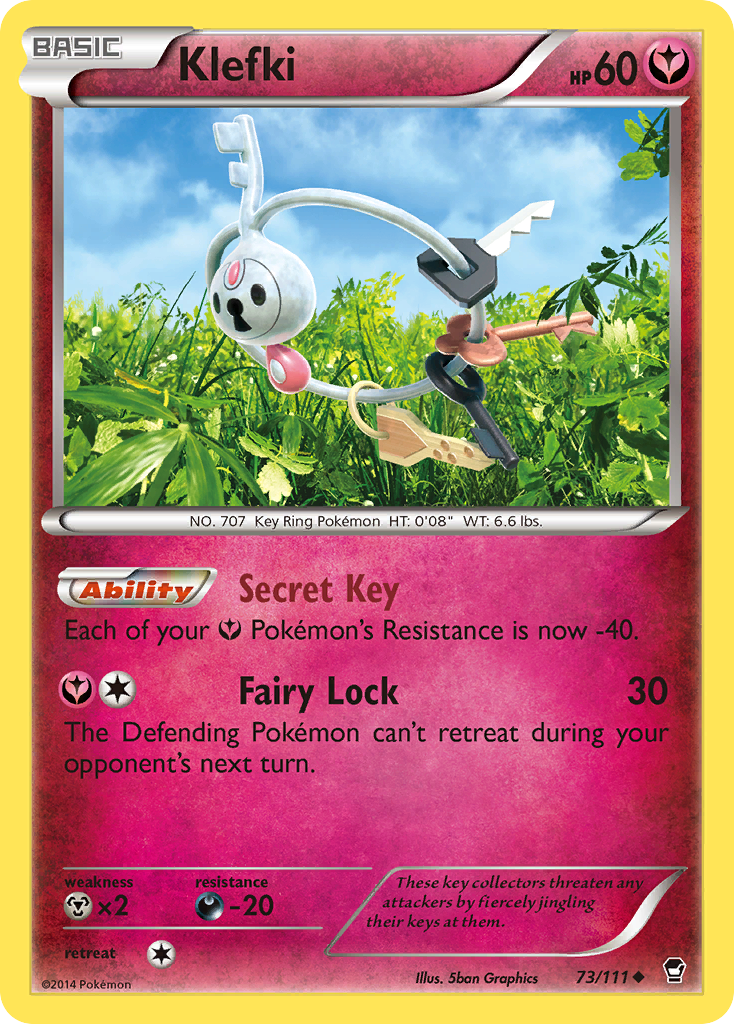 Klefki (73/111) [XY: Furious Fists] | Event Horizon Hobbies CA