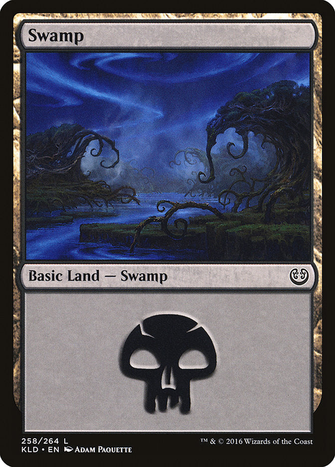 Swamp (258) [Kaladesh] | Event Horizon Hobbies CA