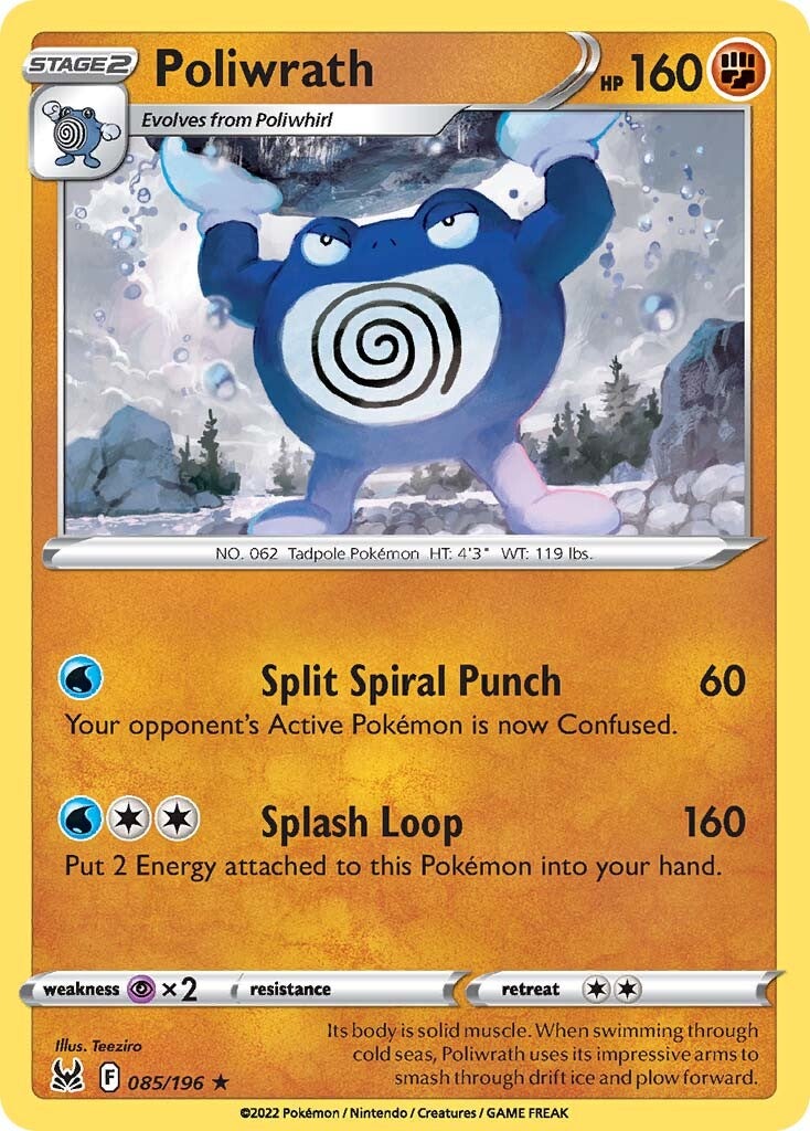 Poliwrath (085/196) [Sword & Shield: Lost Origin] | Event Horizon Hobbies CA