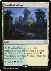 Fortified Village [Phyrexia: All Will Be One Commander] | Event Horizon Hobbies CA