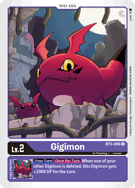 Gigimon [BT5-006] [Battle of Omni] | Event Horizon Hobbies CA