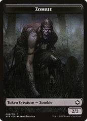 Devil // Zombie Double-Sided Token [Dungeons & Dragons: Adventures in the Forgotten Realms Tokens] | Event Horizon Hobbies CA