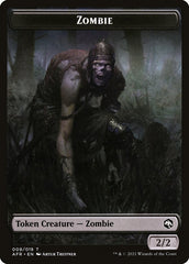 Spider // Zombie Double-Sided Token [Dungeons & Dragons: Adventures in the Forgotten Realms Tokens] | Event Horizon Hobbies CA