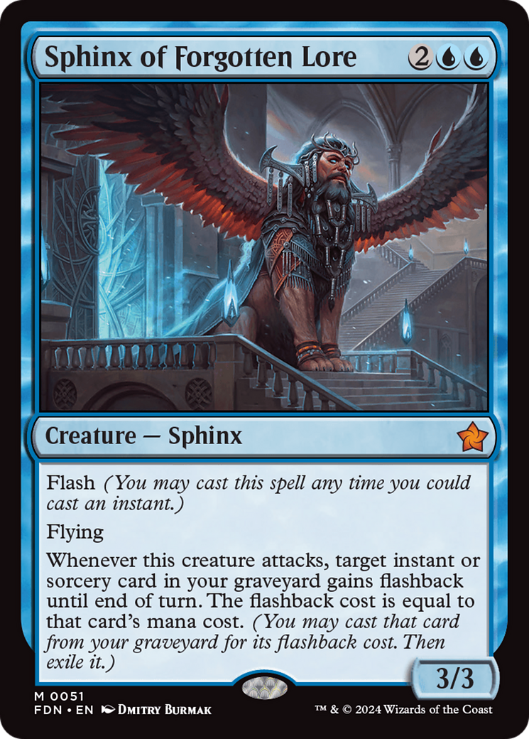 Sphinx of Forgotten Lore [Foundations] | Event Horizon Hobbies CA