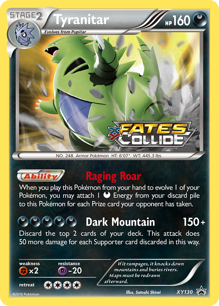 Tyranitar (XY130) [XY: Black Star Promos] | Event Horizon Hobbies CA