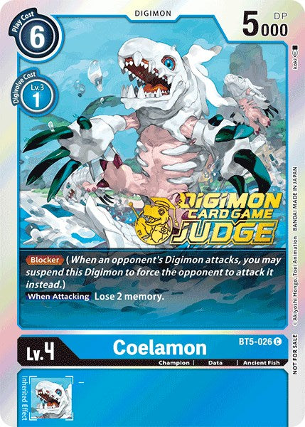 Coelamon [BT5-026] (Judge Pack 1) [Battle of Omni Promos] | Event Horizon Hobbies CA