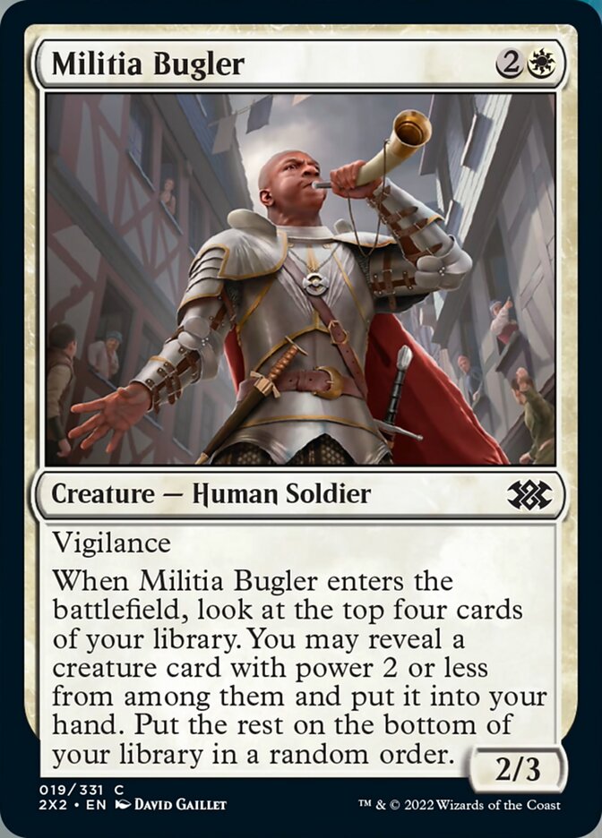 Militia Bugler [Double Masters 2022] | Event Horizon Hobbies CA