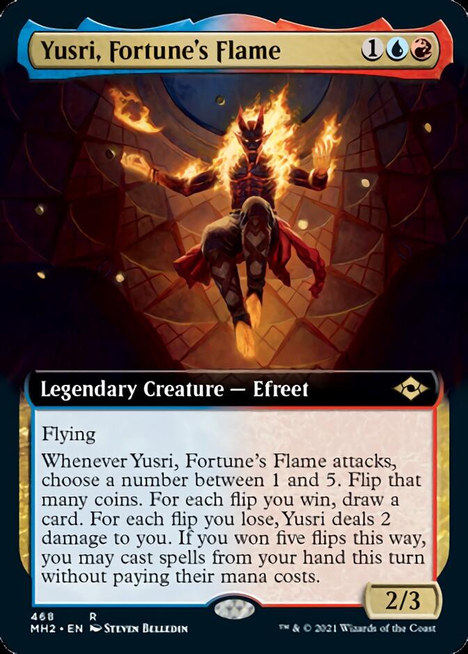 Yusri, Fortune's Flame (Extended Art) [Modern Horizons 2] | Event Horizon Hobbies CA