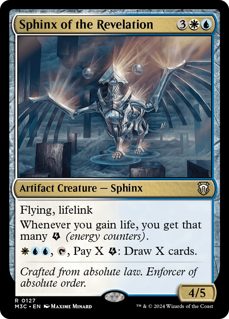 Sphinx of the Revelation (Ripple Foil) [Modern Horizons 3 Commander] | Event Horizon Hobbies CA