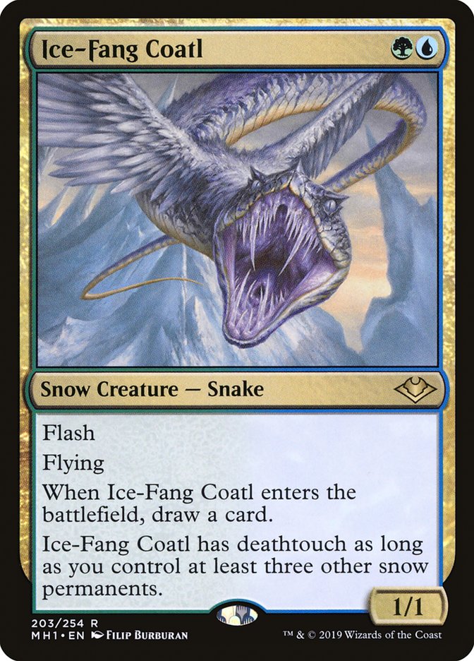 Ice-Fang Coatl [Modern Horizons] | Event Horizon Hobbies CA