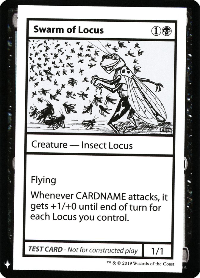 Swarm of Locus [Mystery Booster Playtest Cards] | Event Horizon Hobbies CA