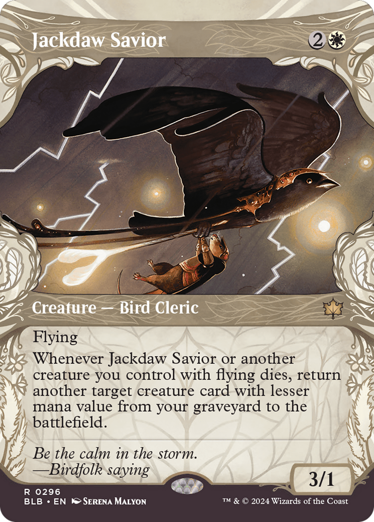 Jackdaw Savior (Showcase) [Bloomburrow] | Event Horizon Hobbies CA