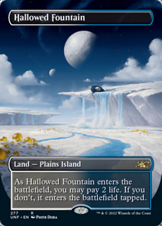 Hallowed Fountain (Borderless) [Unfinity] | Event Horizon Hobbies CA