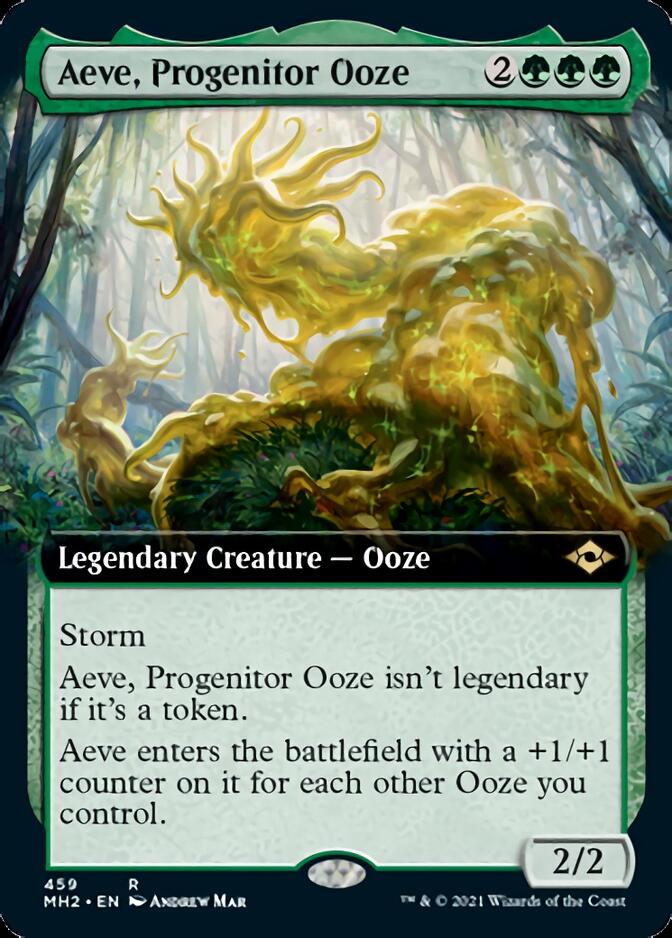 Aeve, Progenitor Ooze (Extended Art) [Modern Horizons 2] | Event Horizon Hobbies CA