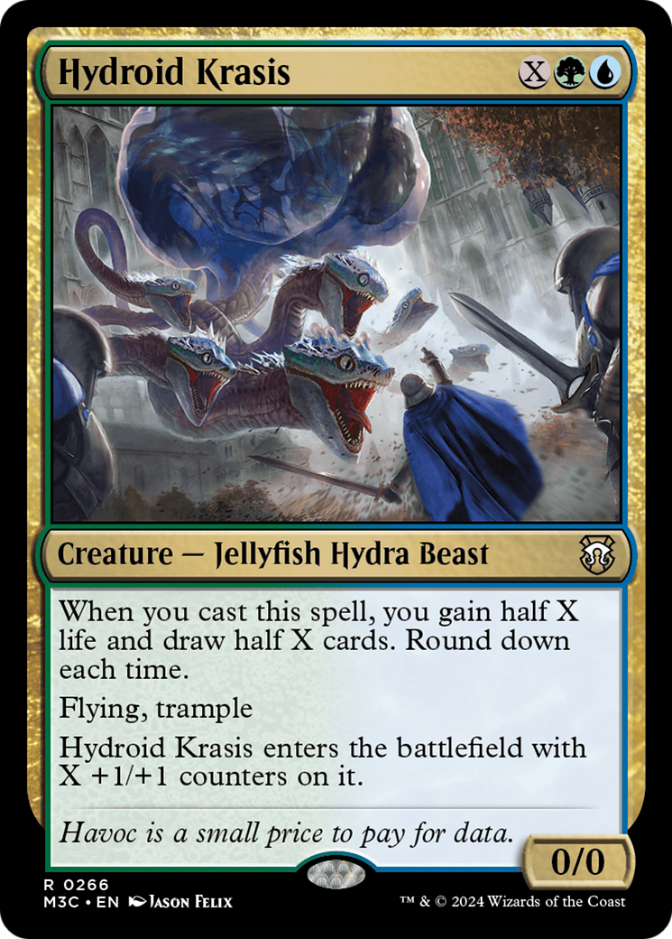 Hydroid Krasis (Ripple Foil) [Modern Horizons 3 Commander] | Event Horizon Hobbies CA